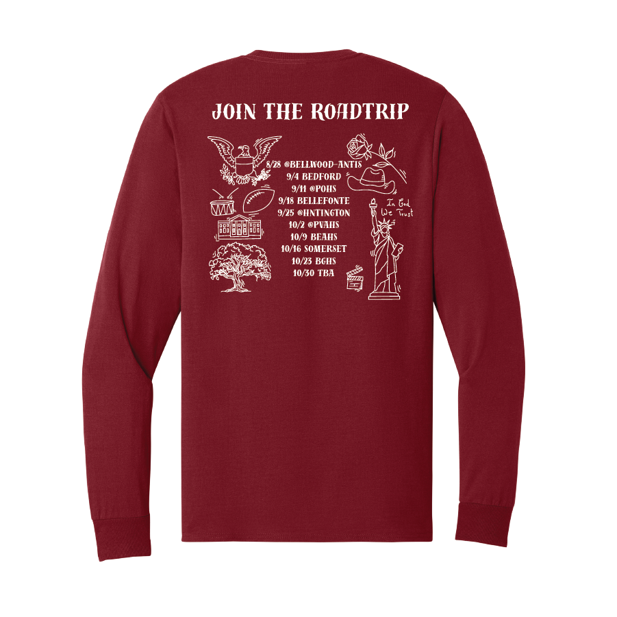 B.  Jerzees® Dri-Power® 50/50 Cotton/Poly Long Sleeve T-Shirt